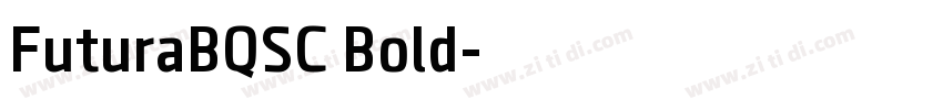 FuturaBQSC Bold字体转换